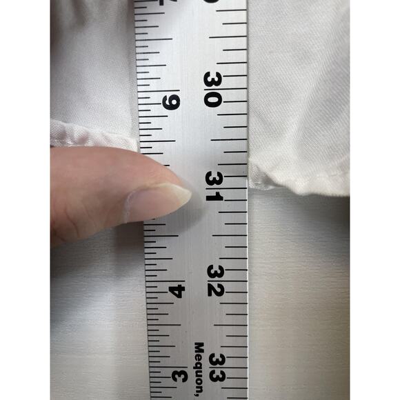 Velvet Heart Shirt Womens 1X White Tencel Button Front Long Sleeve Roll Tab Soft - Picture 4 of 9